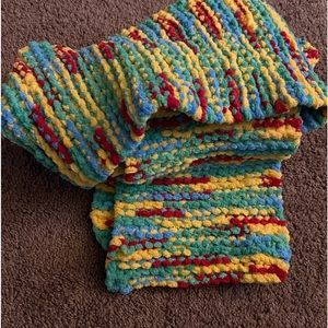 Bernat xxl adult size scarf, multicolor